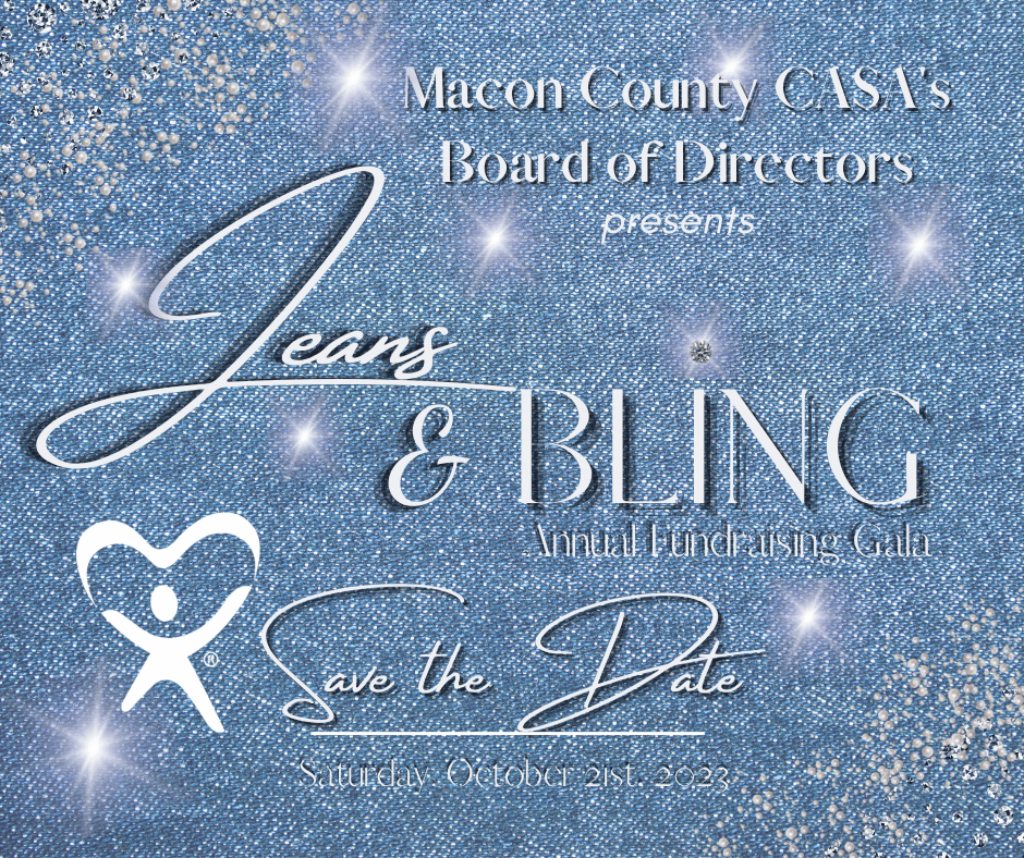 Save the Date - Jeans & Bling 2023 CASA Gala