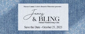 Save the Date - Jeans & Bling 2023 CASA Gala